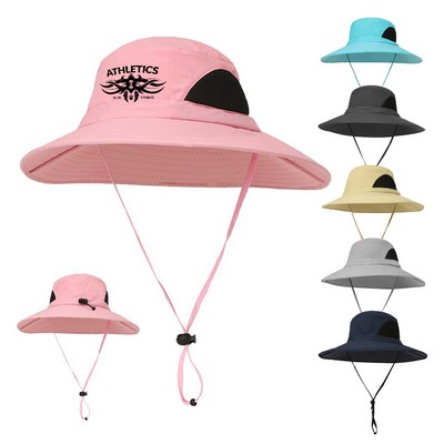 Large Wide Brim Fisherman Hat